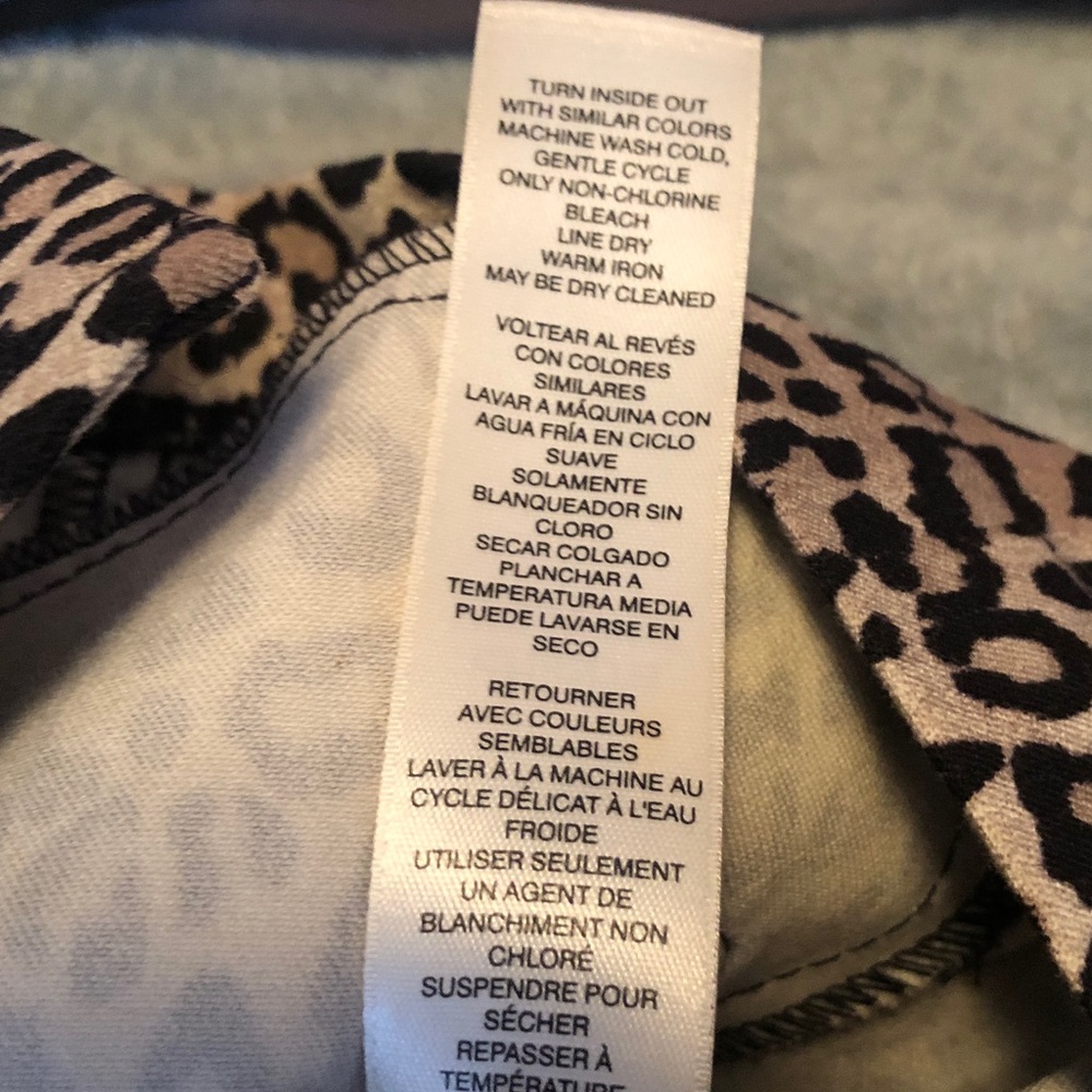 NWOT Leopard Print Button-Up Jacket - image 7